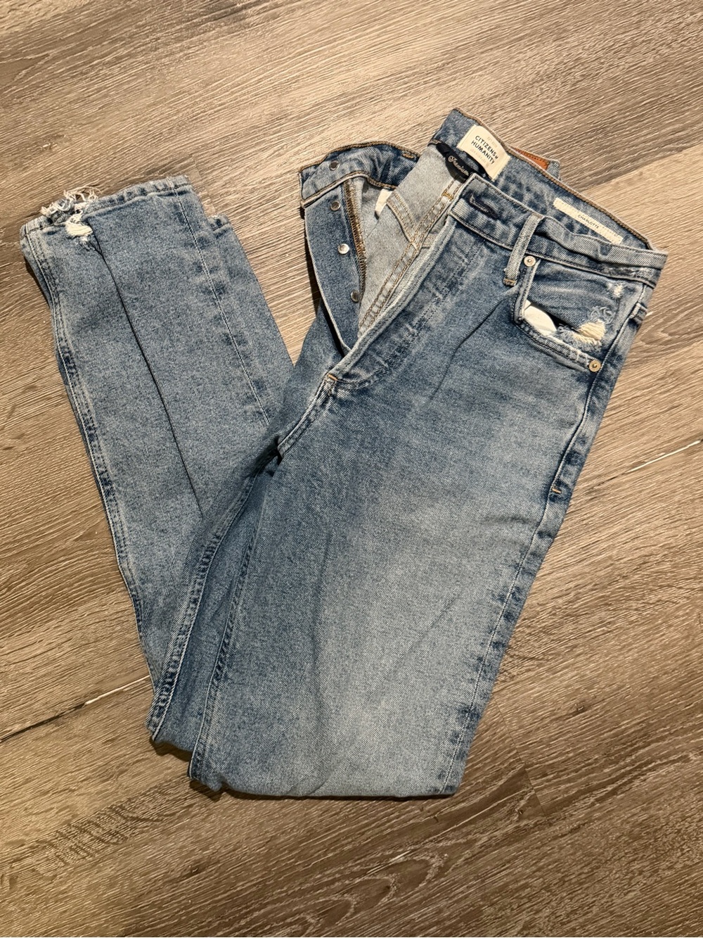 Citizens of Humanity Light Blue High-Rise Women's Jeans